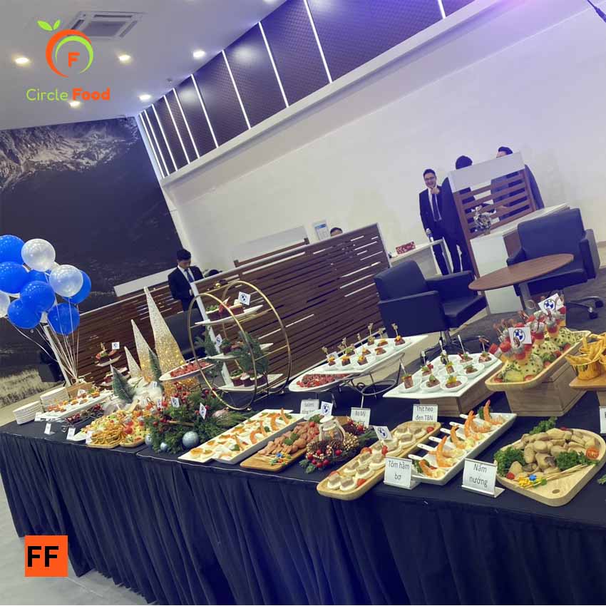 finger food khai trương BMW Lê Văn Lương và BMW Lê Duẩn