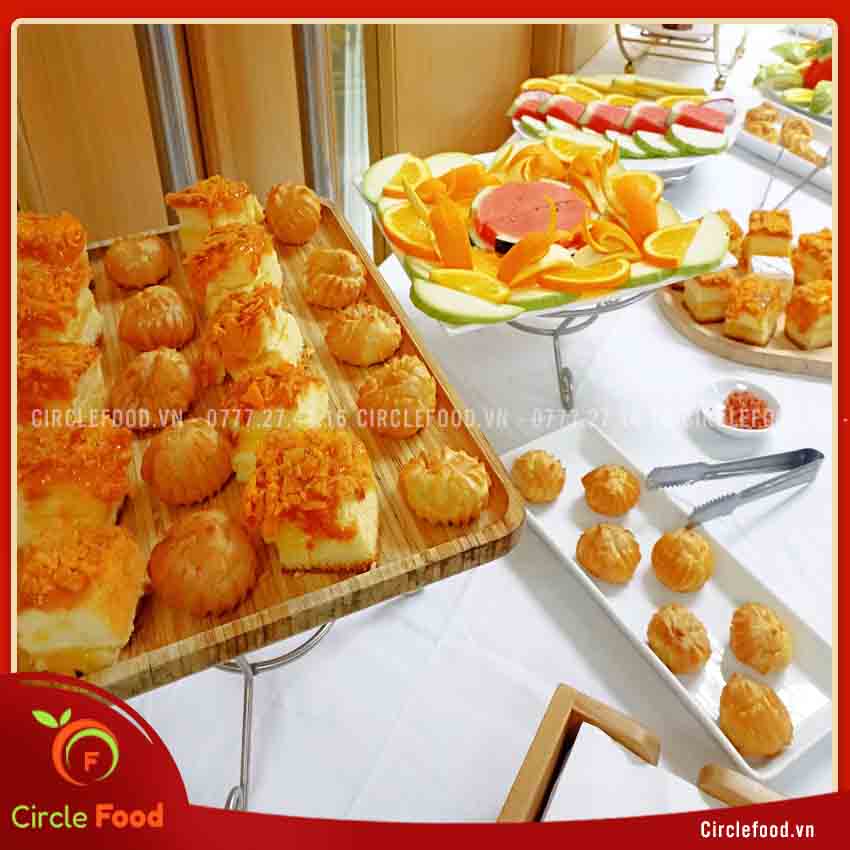 Tiệc teabreak hội thảo Manulife Icon 4 Cầu Giấy