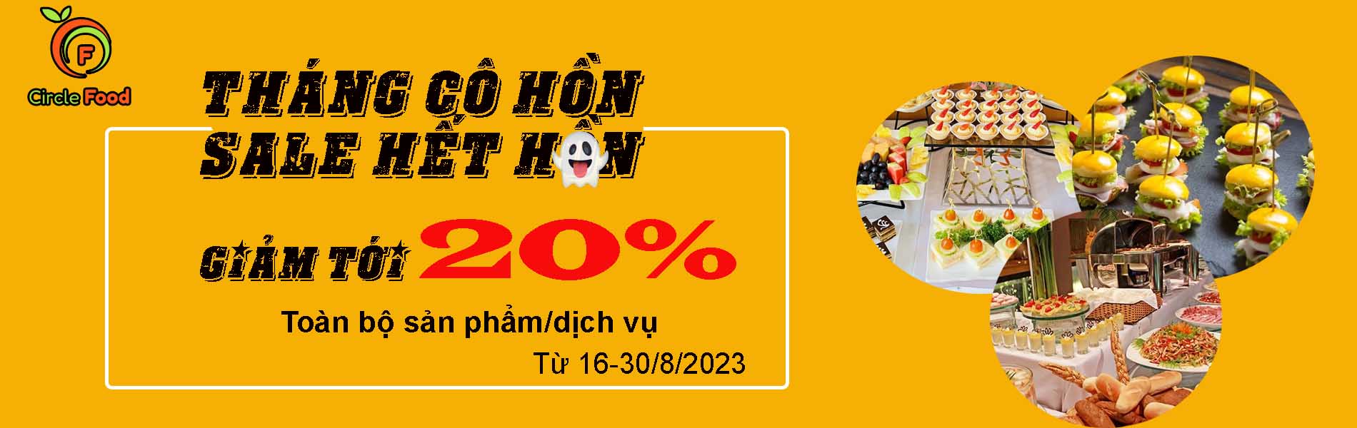 Tháng cô hồn sale hết hồn