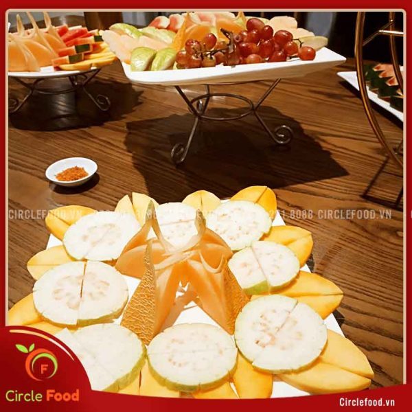 setup tiệc cho one mount đẹp mắt