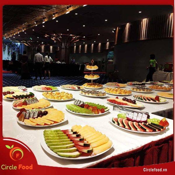 Vua Tiệc Catering tổ chức tiệc teabreak khai trương MyBalance Food - Phúc Đồng, Long Biên