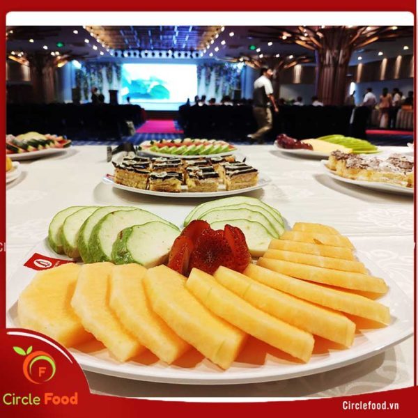 Vua Tiệc Catering tổ chức tiệc teabreak khai trương MyBalance Food - Phúc Đồng, Long Biên