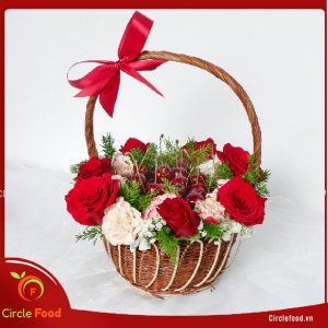 giỏ trái cây cherry 1