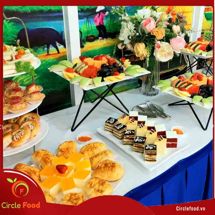 tiệc teabreak số lượng ít