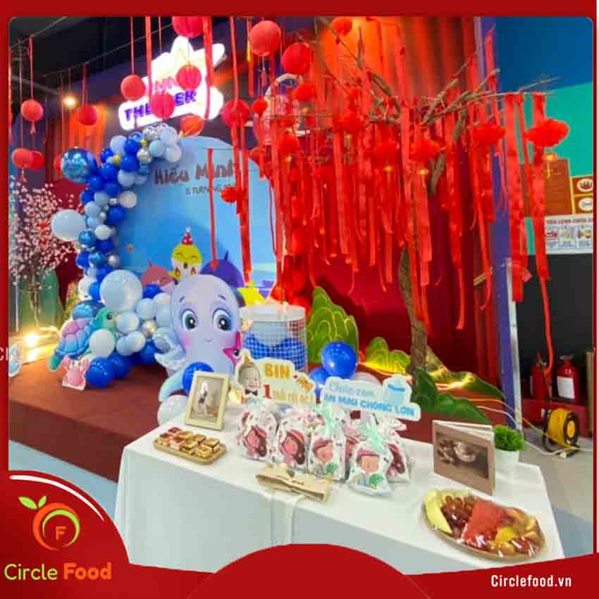 tiệc sinh nhật bé Hiếu Minh 1 tuổi