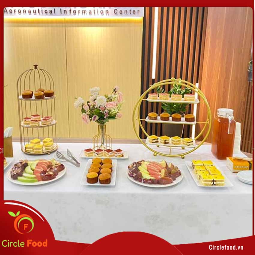 Tiệc teabreak 8/3 tại Trung tâm khai thác thông tin hàng không VNAIC