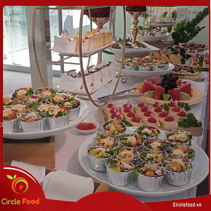 Vua Tiệc Catering tổ chức tiệc teabreak giới thiệu sản phẩm mới của Nu Skin Vietnam tại Center Point Lê Văn Lương, Thanh Xuân