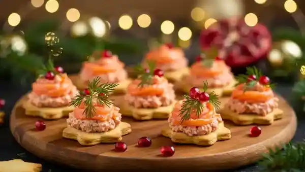 menu thực đơn tiệc Finger Food Noel 2025