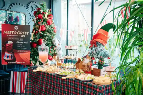 Quy trình tổ chức tiệc Teabreak Noel ngoài trời