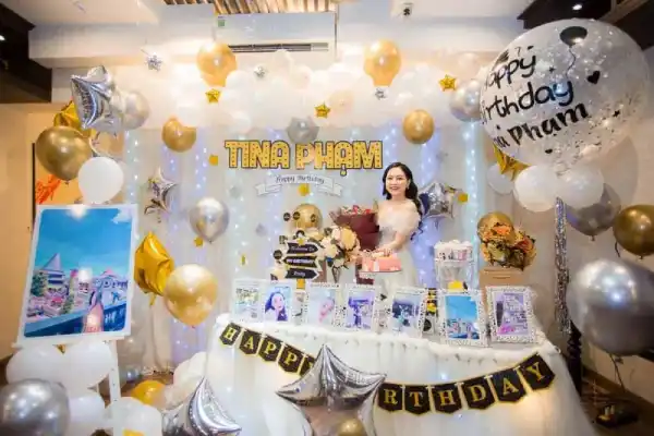 mẫu trang trí & lời chúc tiệc sinh nhật sếp nữ